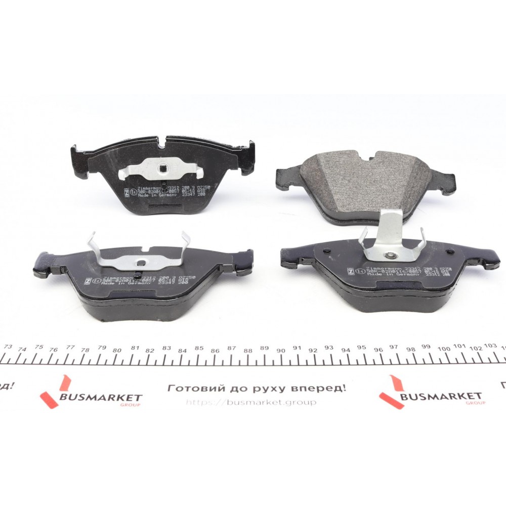 Колодки гальмівні (передні) BMW 3 (E90/E92/E93) 06-13 (Ate-Teves)