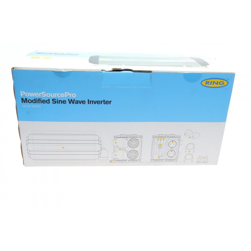 Інвертор живлення Power Source Pure (2000W/12-230V)