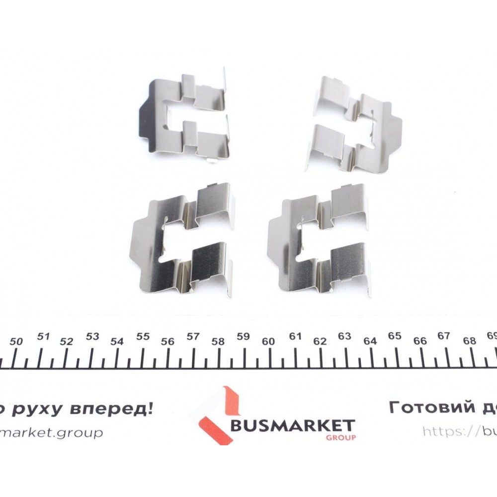 Колодки гальмівні (передні) Citroen C4/Peugeot 308 II/SW 13- (Mando)