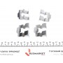 Колодки гальмівні (передні) Citroen C4/Peugeot 308 II/SW 13- (Mando)