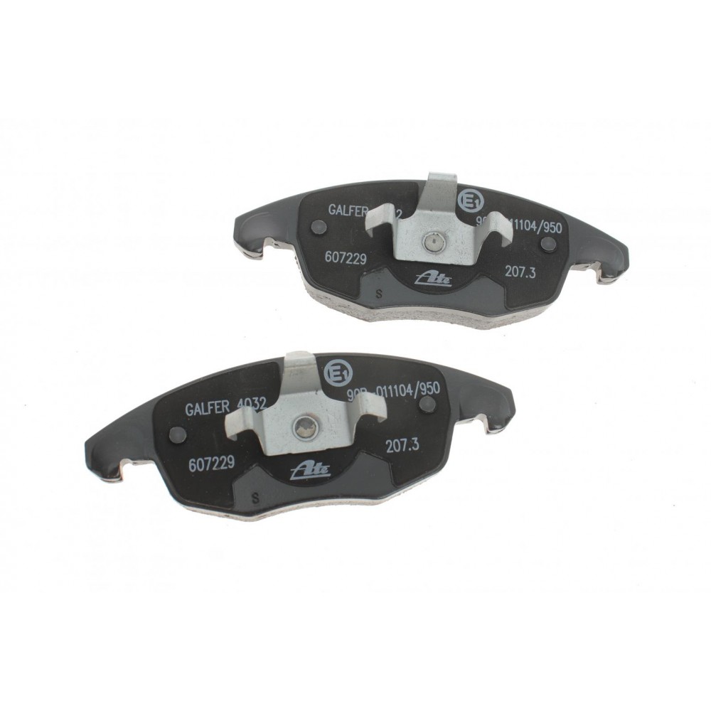 Колодки гальмівні (передні) Citroen C4 07-/Berlingo 05-/DS4/DS5 11-/Peugeot 5008 09-/Partner 08- (Ate)