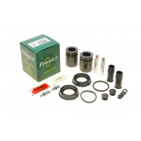 Ремкомплект супорта (переднього) BMW 5 (E60/E61) 04- (d=42mm) (+2 поршня/направляюча) (Ate)