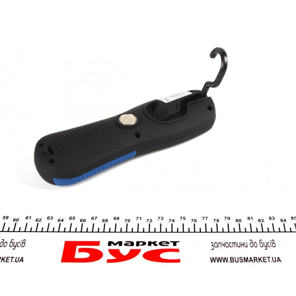 Ліхтарик-лампа (крюк/магніт/гумова рукоятка/180lm/3W COB)