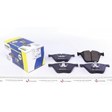 Колодки гальмівні (передні) BMW 5 (F07) 09-/7 (F01-F04) 08-15/X5 (E70/F15/F85)/X6 (E71/F16) 06-