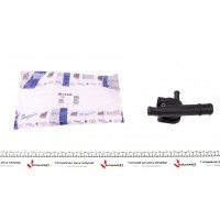 Фланець системи охолодження VW T5 03-09/Caddy II 1.9TDI 95-04