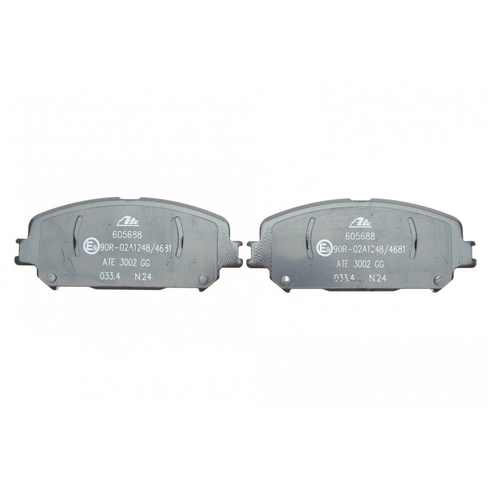 Колодки гальмівні (передні) Renault Scenic IV 16-/Megane IV 15-/Espace V 15-
