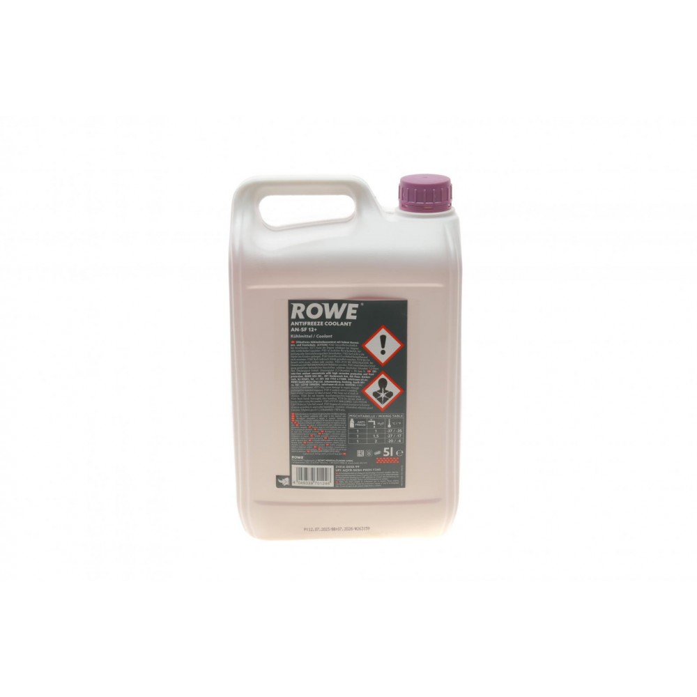 Антифриз (фіолетовий) G12/G12+ (5L) AN-SF 12+ HIGHTEC ANTIFREEZE (концентрат)