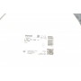 Трос ручника Opel Omega A/B 86-03 (1550/1550mm)