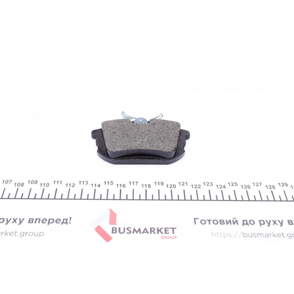 Колодки гальмівні (задні) Mitsubishi Carisma/Colt/Space Star/Volvo S40 95-12 (з датчиками) (TRW)