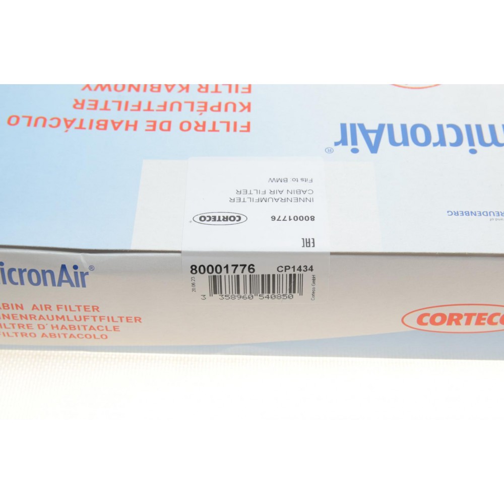 Фільтр салону BMW X3 (F25) 10-/X4 (F26) 14-18 (к-кт 2 шт) B47/N20/N47/N55/N57