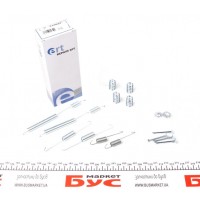 Комплект пружинок колодок ручника Fiat Ducato 94- (250x56) (Bendix)