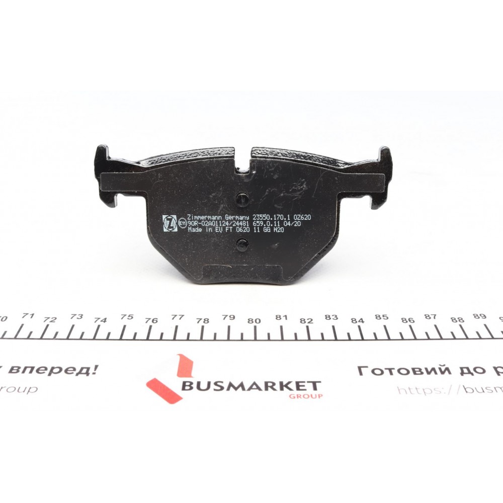 Колодки гальмівні (задні) BMW 3 (E90/E91/E92/E93) 04-13/X1 (E84) 09-15 (Ate-Teves)