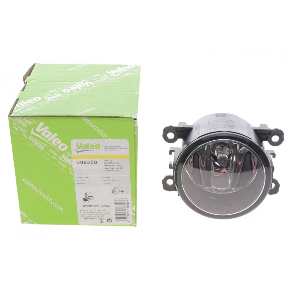 Фара протитуманна (передня) Renault Kangoo 08-/Laguna III/Master I/Citroen (H11) 00- (=088358)