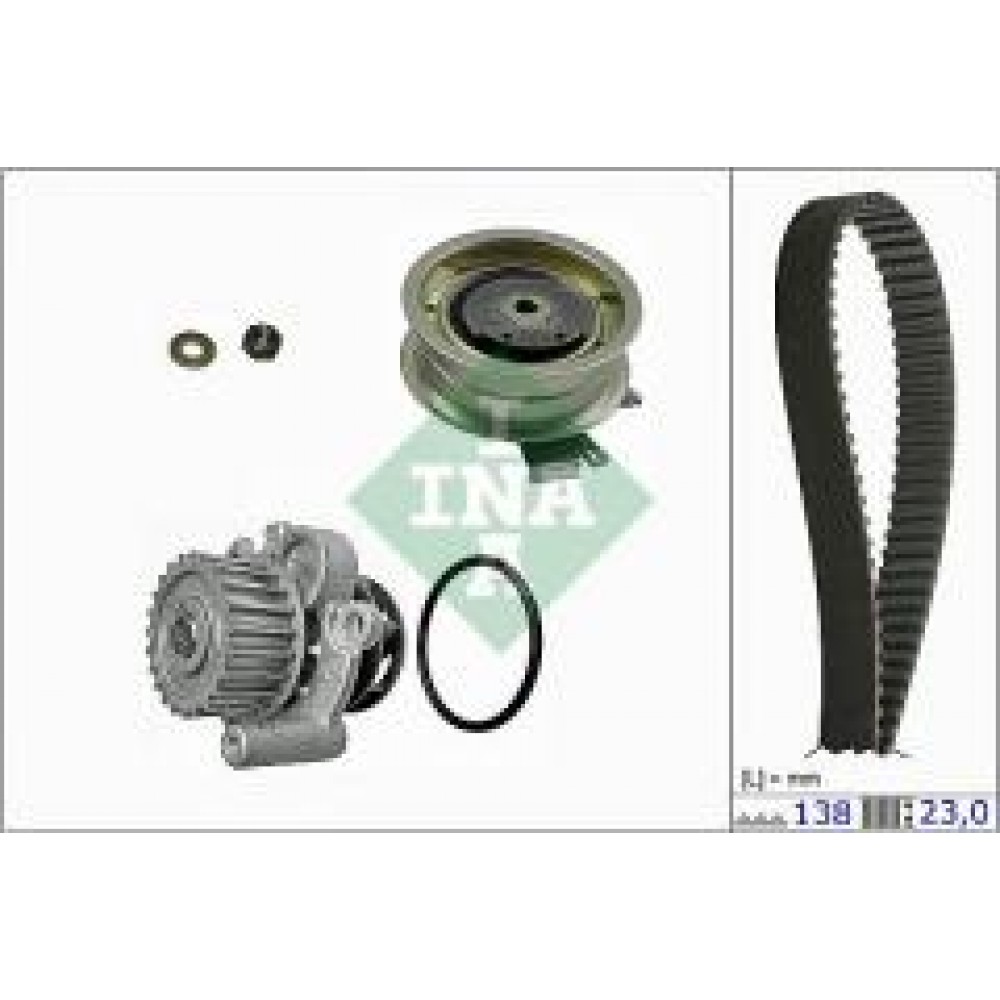 Комплект ГРМ + помпа VW Caddy 2.0 EcoFuel 06-15