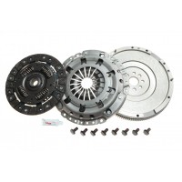 Демпфер (глухий) + комплект зчеплення Ford Transit Connect 1.8TDCi 02-13 (Valeo всередині)
