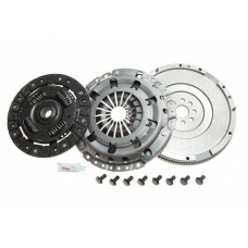 Демпфер (глухий) + комплект зчеплення Ford Transit Connect 1.8TDCi 02-13 (Valeo всередині)