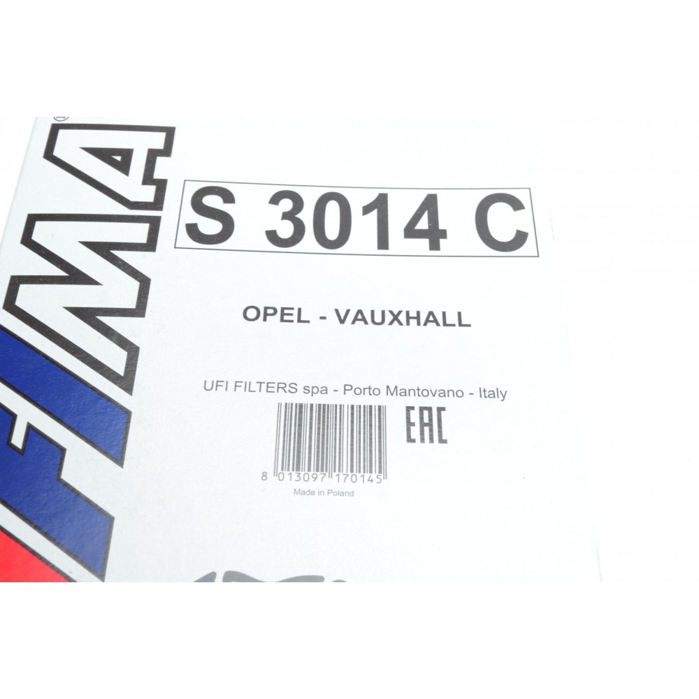 Фільтр салону Opel Vectra B 95-03
