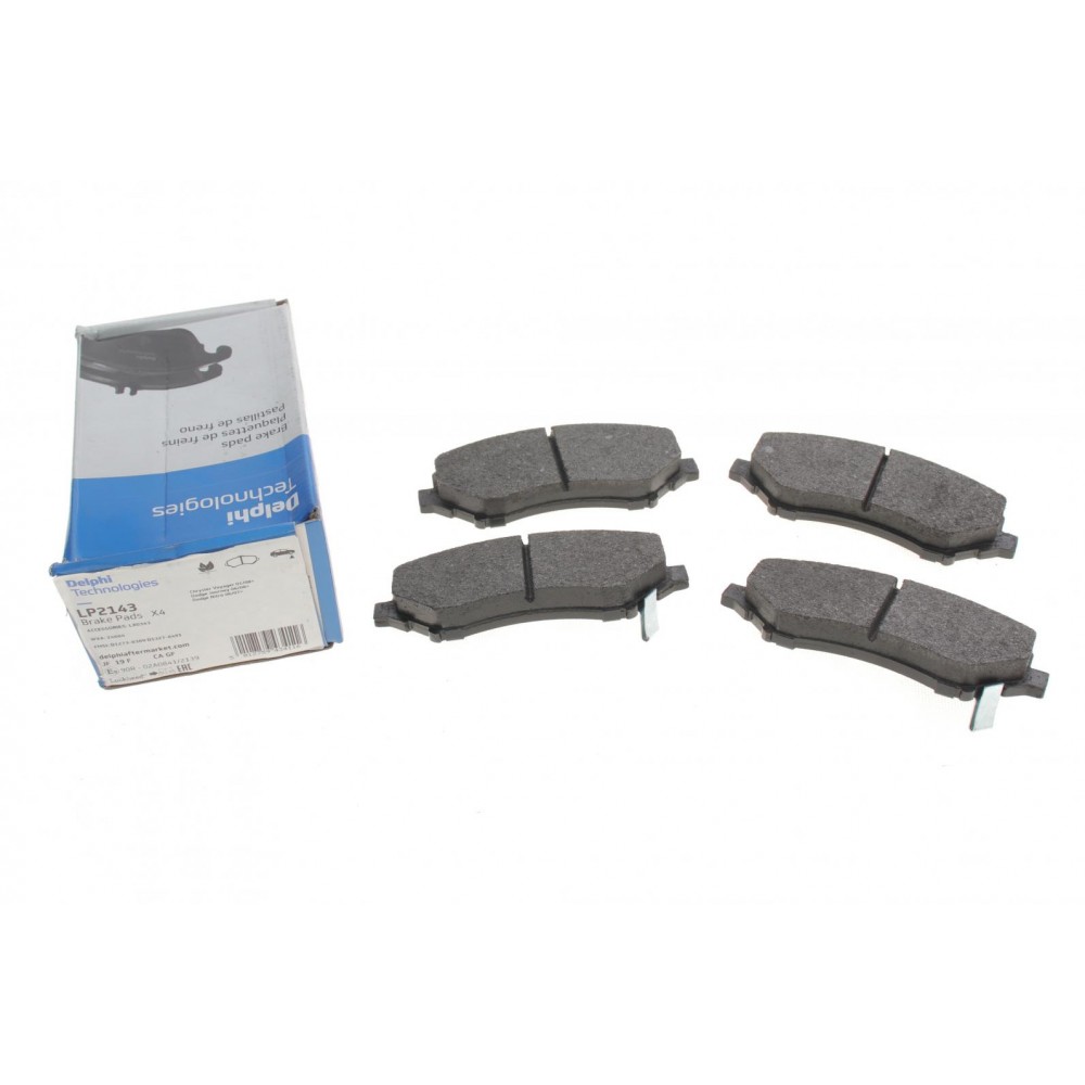 Колодки гальмівні (передні) Chrysler Grand Voyager V 07-/Dodge Caravan 08-/VW Routan 08-13