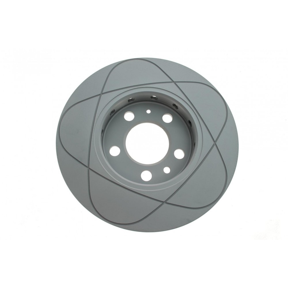 Диск гальмівний (передній) Skoda Fabia/Octavia 96-/Roomster 06-/VW Golf 97-06 (256x22)(з покр.) PowerDisc