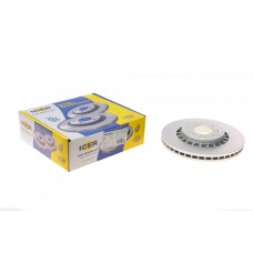 Диск гальмівний (передній) Opel Astra F/Kadett/Vectra 84-/Daewoo Lanos 97- (256x24)(з покр.)(вент.)