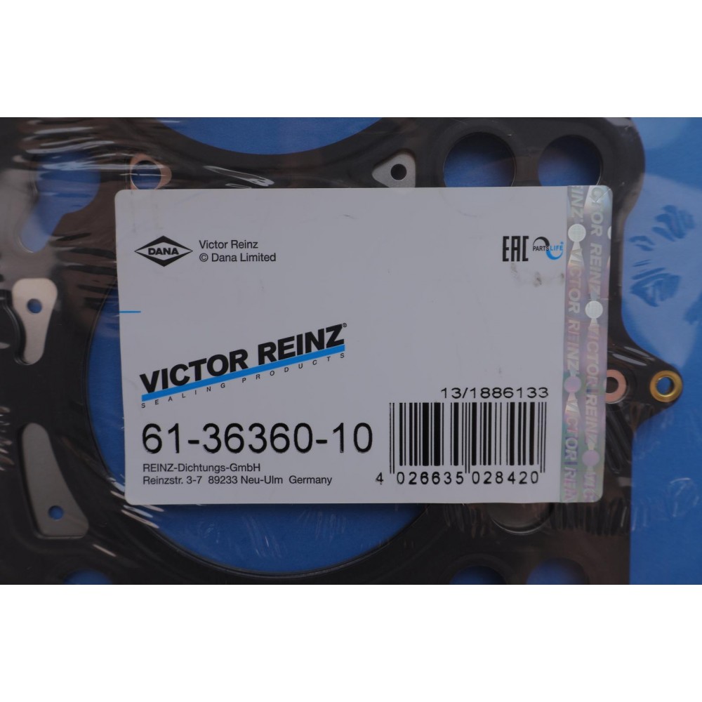 Прокладка ГБЦ VW Caddy 1.6TDI 10-, Ø80,50mm, 1.63mm, (2 метки)