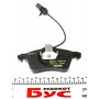 Колодки гальмівні (передні) VW T4 90-03 R15 (з датчиком) (Teves) Q+