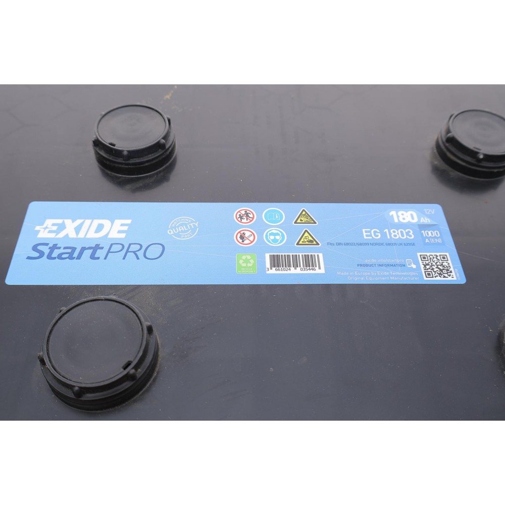 Акумуляторна батарея 180Ah/1000A (513x223x223/+L) StartPro
