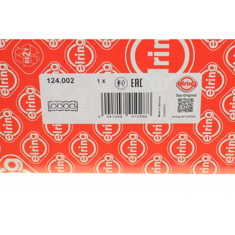 Прокладка ГБЦ VW Caddy 1.9TDI -03 (2 метки) (1.63mm)