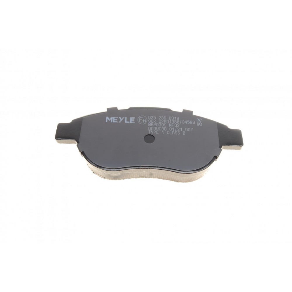 Колодки гальмівні (передні) Citroen Berlingo 00-11/C4 1.6 THP/VTi 04-/Peugeot 207/307 02- (Bosch)