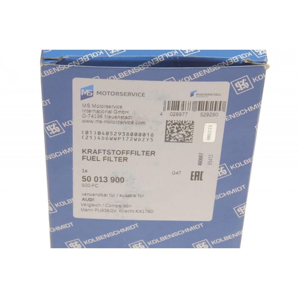 Фільтр паливний VW Caddy 1.9-2.0SDI (5 болтів)