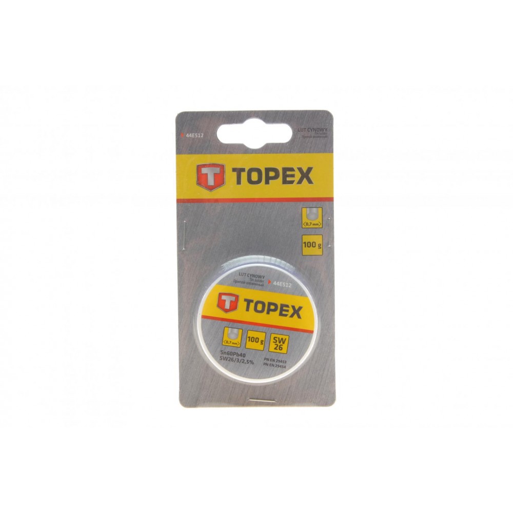 Припій олов'яний (d=0.7mm) (100g)