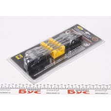 Набір ключів накидних з тріскачкою та E-профілем 6x8-20x24 мм мм 4 од.