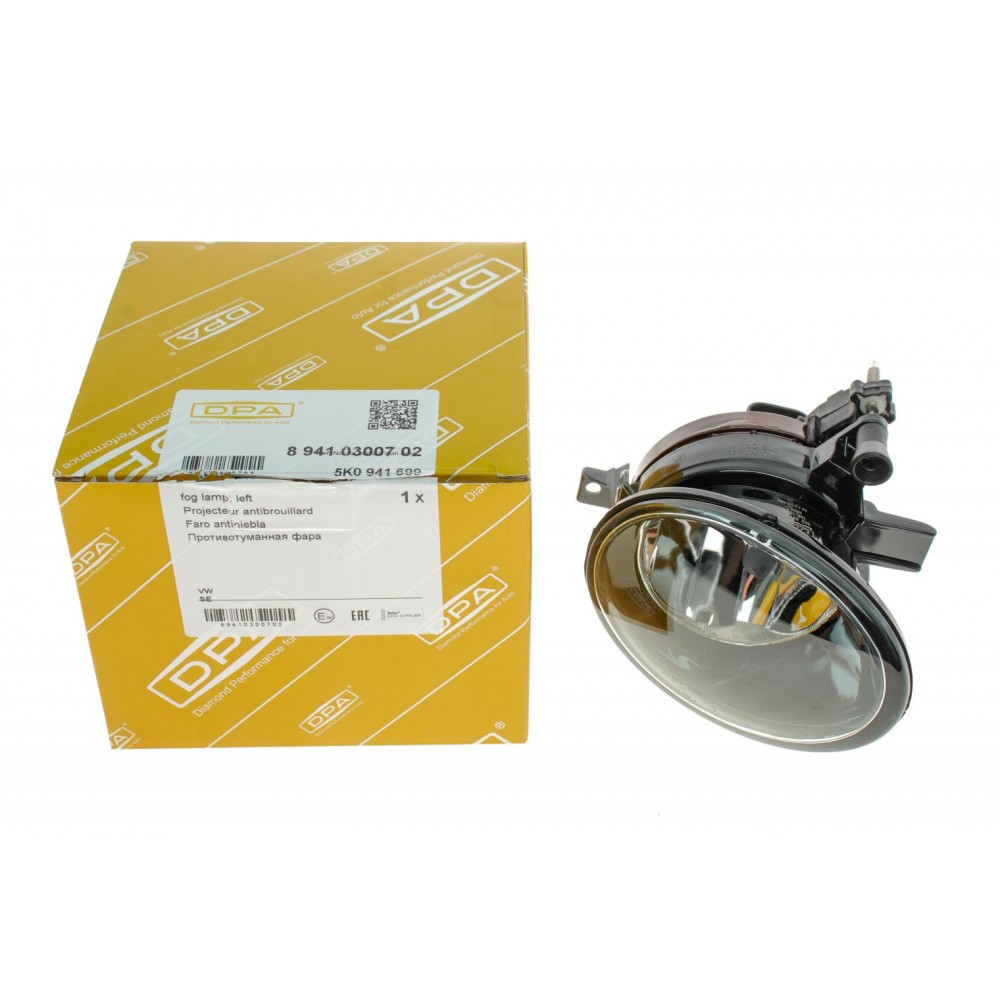 Фара протитуманна VW Caddy III 1.6/2.0 TDI 04-15 (L)