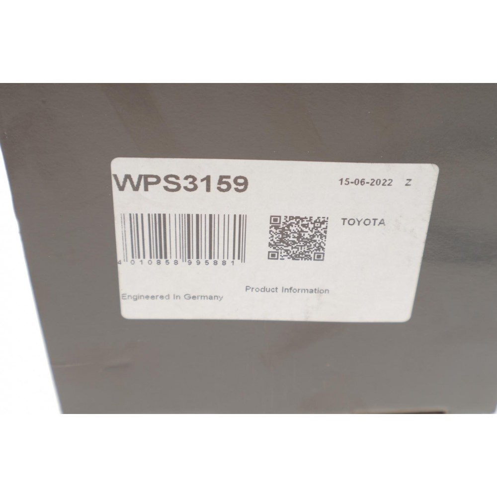 (замена на WPS3058) Помпа води Toyota Avensis/Auris/Corolla/Rav4/Lotus Elise 1.6/1.8/2.0 07-