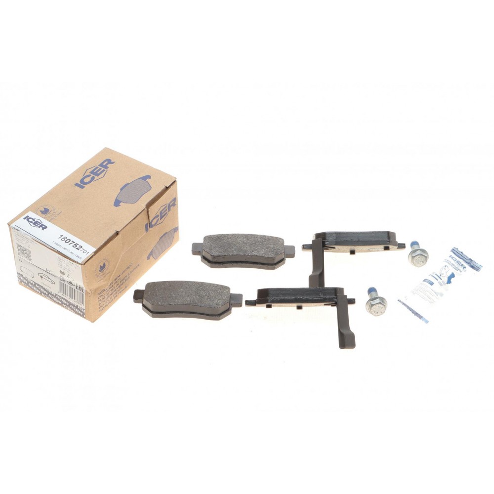 Колодки гальмівні (задні) Honda Civic V/VI 91-01/CRX II/Prelude III 87-92/Rover 93-05