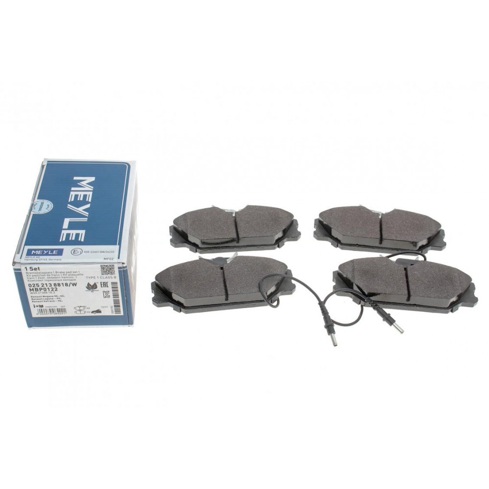 Колодки гальмівні (передні) Renault Laguna I/Megane I 1.6-2.0 i/DT 93-01