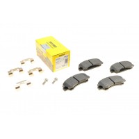 Колодки тормозные (передні) Peugeot 308 II/SW 14- (Mando) Q+