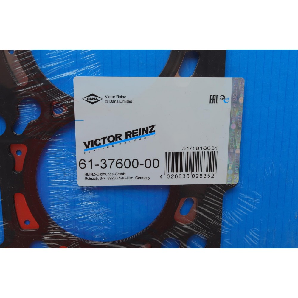 Прокладка ГБЦ VW Caddy III/IV 2.0TDI 09-, Ø82,00mm, 1,55mm, 1 метка