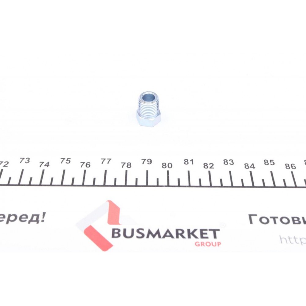 З'єднувач трубки гальмівний (7/16''x24/12x15.5/d=6.5)