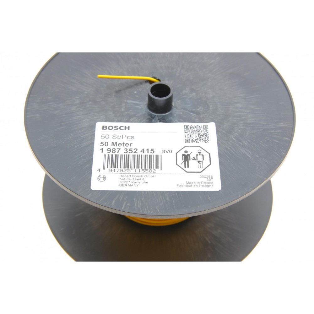 Кабель електропроводки (50m) бухта  (0.75mm) (жовтий)