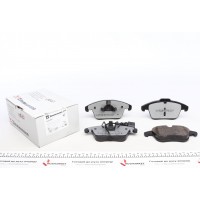 Колодки гальмівні (передні) VW Tiguan/Sharan 07- (ATE) (з датчиком) (з низьким продукуванням пилу)