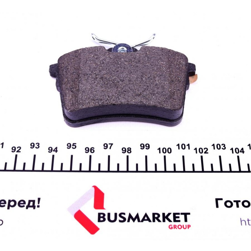 Колодки гальмівні (задні) Citroen Berlingo 08- (TRW)