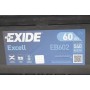 Акумуляторна батарея 60Ah/540A (242x175x175/+R/B13) Excell
