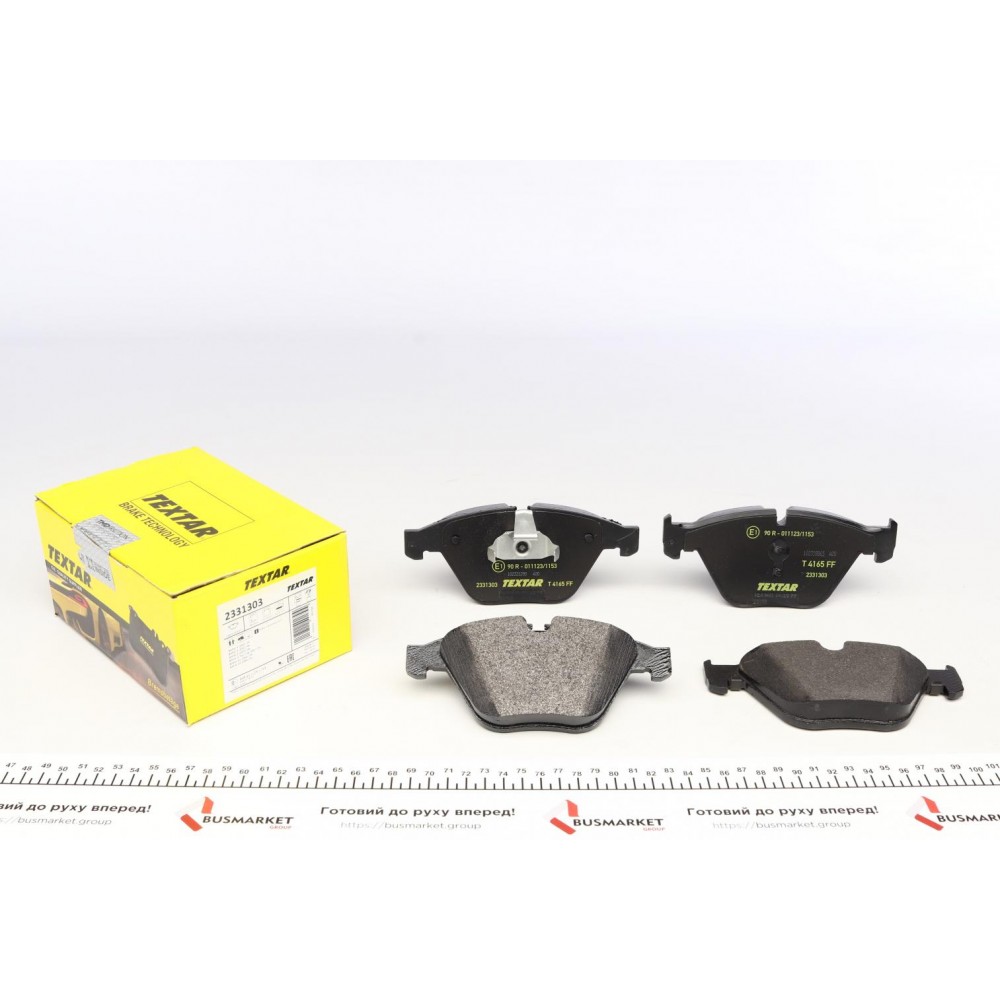 Колодки гальмівні (передні) BMW 3 (E90-E92)/ X1 (E84) 04-15 (Teves)