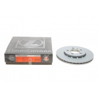 Диск гальмівний (передній) Skoda Fabia/Octavia 96-/Roomster 06-/VW Golf (256x22)(з покриттям)(вент.)