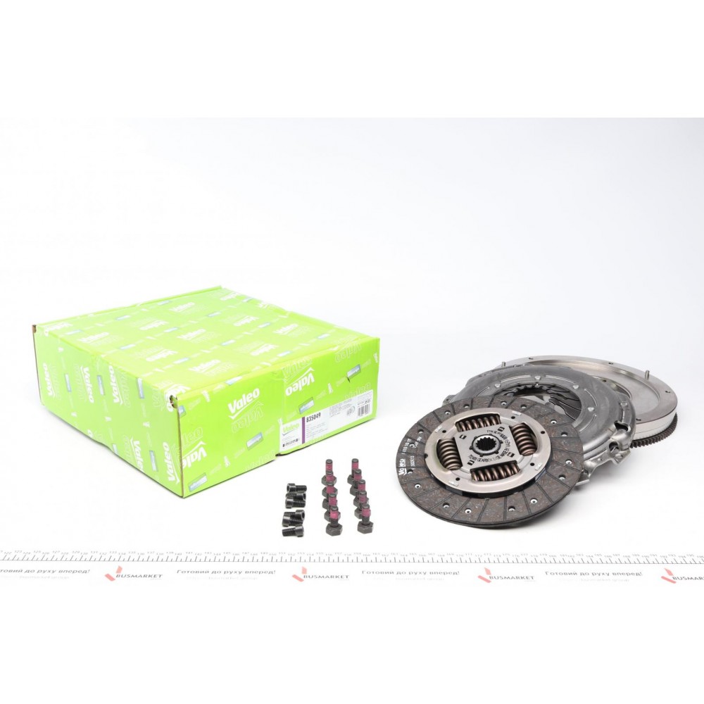 Демпфер (глухий) + комплект зчеплення Opel Astra G/Vectra C 2.0DTI 99- (74kw)+ болти (d=228mm) z=14