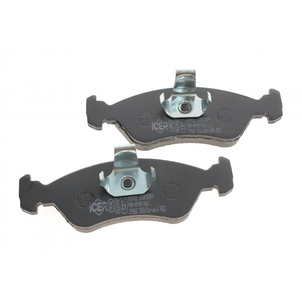 Колодки гальмівні (передні) Opel Astra F 91-98/Kadett E 87-93/Vectra A/B 88-03