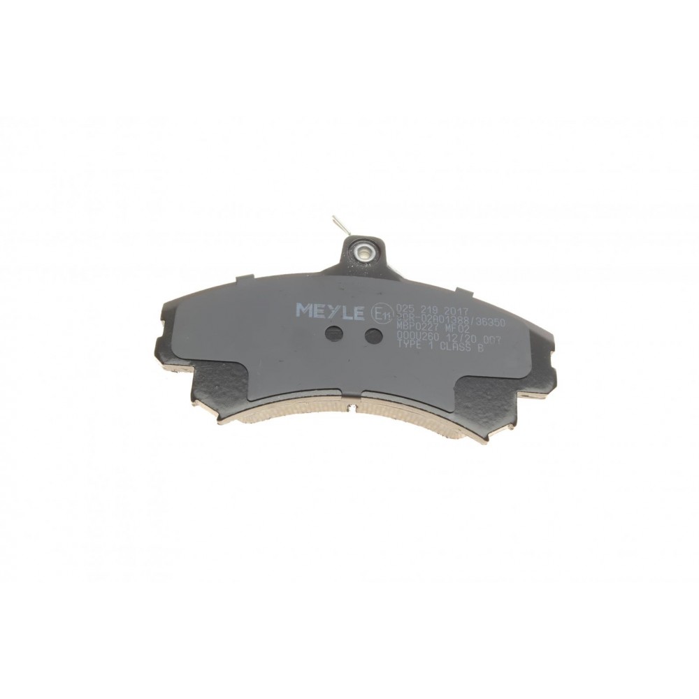 Колодки гальмівні (передні) Mitsubishi Carisma 1.6i/1.8 16V/1.9 TD 95-06