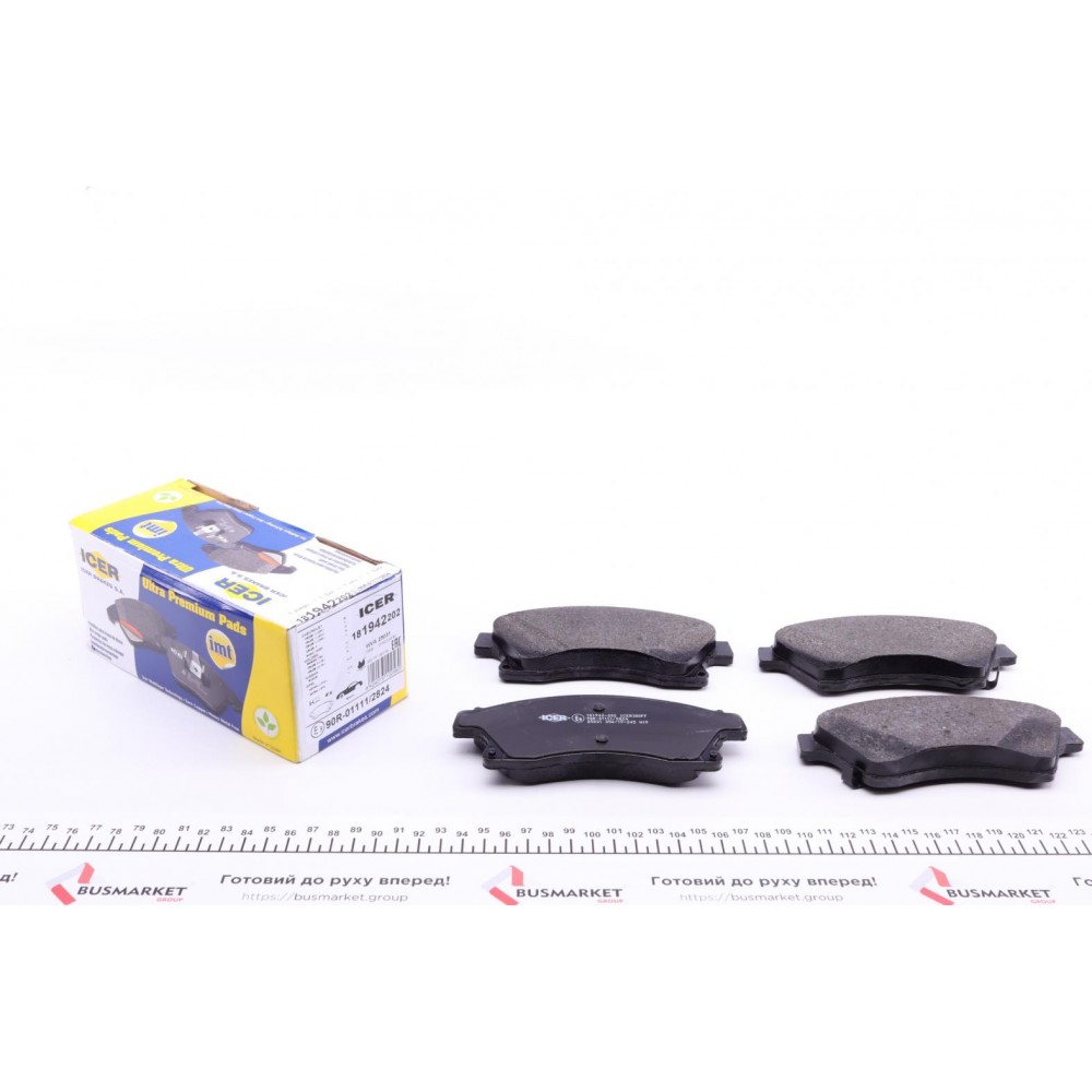 Колодки гальмівні (передні) Chevrolet Aveo I/II 11-/Cruze/Opel Astra H/J 09-/Nissan Rogue 10-13
