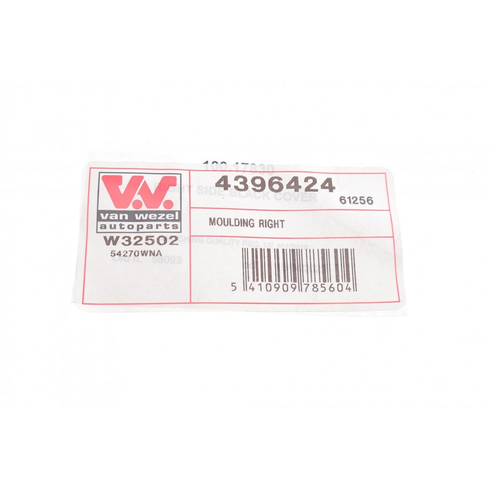 Молдинг крила (R) Opel Vivaro/Renault Trafic 14-